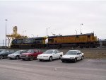 CSX 699 & HLCX 570 sit at the fuel rack